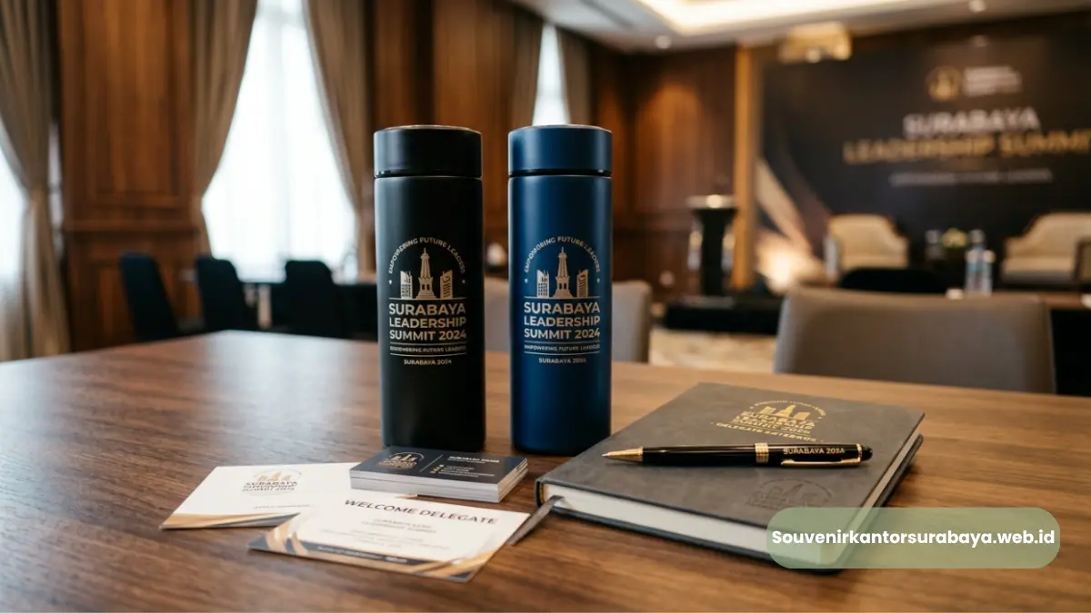 Alat Tulis dan Tumbler Souvenir Seminar Surabaya
