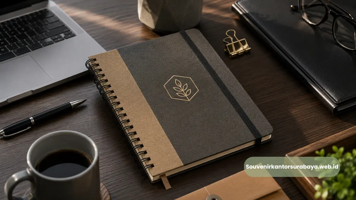 Block Note Spiral Hard Cover Perusahaan Surabaya Premium