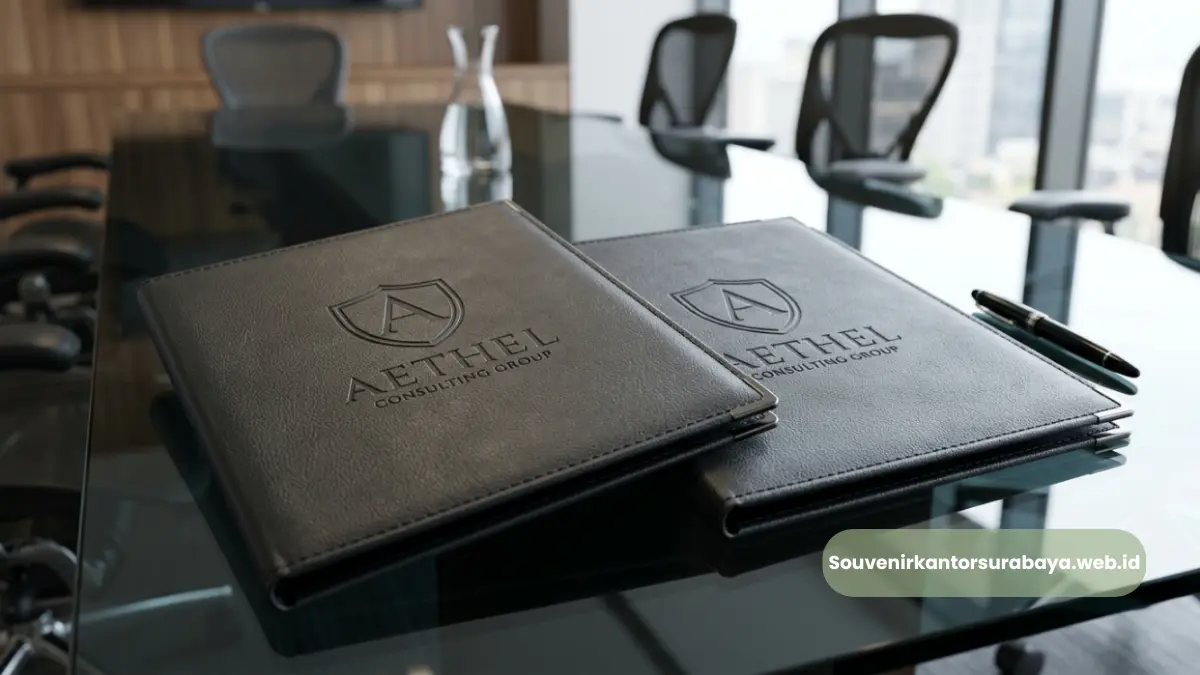 Corporate Map Folder Kulit Sintetis Premium Surabaya