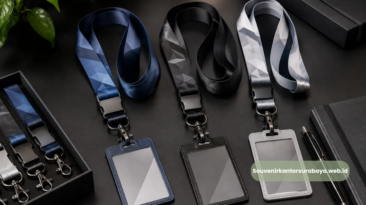 Lanyard Custom Logo untuk Seminar dan Acara Kantor Surabaya