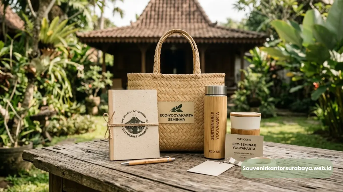 Merchandise Eco Friendly Yogyakarta untuk Seminar Kit Ramah Lingkungan