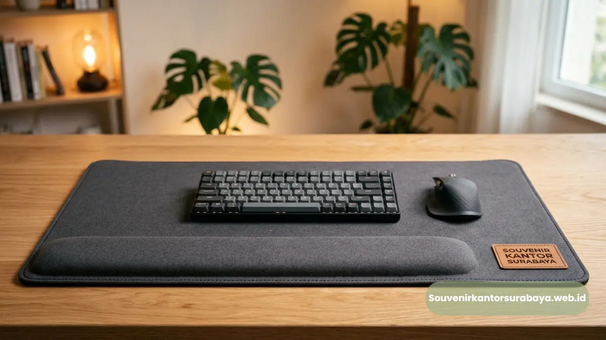 Mouse Pad Ergonomis Custom Logo Jakarta