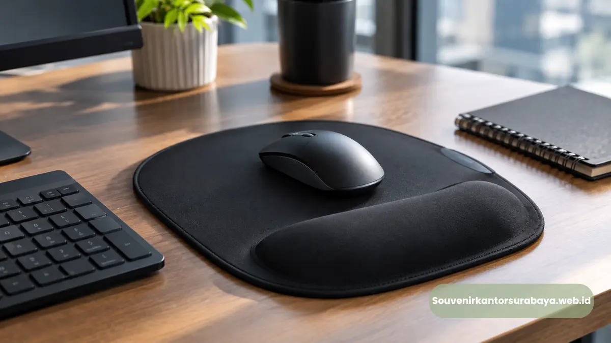 Mouse Pad Ergonomis Custom Logo Semarang