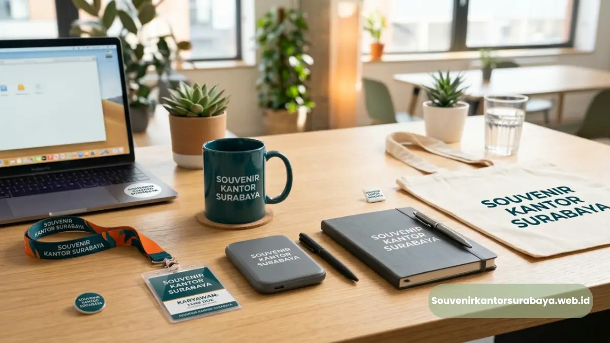 Perlengkapan Kerja Custom Logo untuk Karyawan Kantor