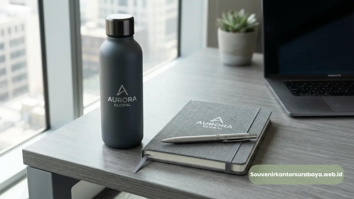 Souvenir Kantor Custom Logo: Cara Efektif Memperkuat Branding Perusahaan
