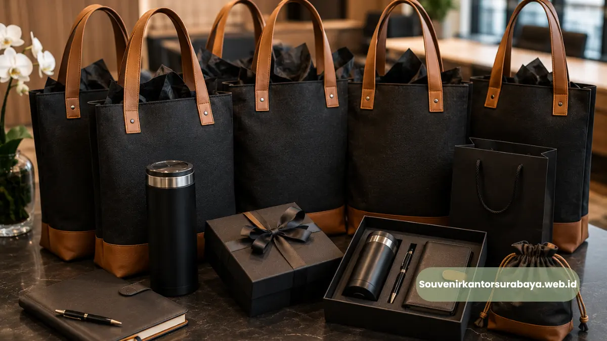 Souvenir Kantor untuk Event Korporat Surabaya yang Elegan dan Siap Pakai