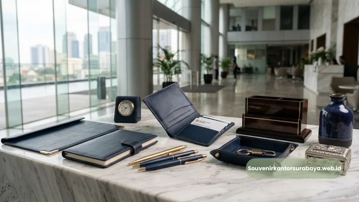 Harga Dompet Kartu Nama Kulit Custom Logo di Surabaya