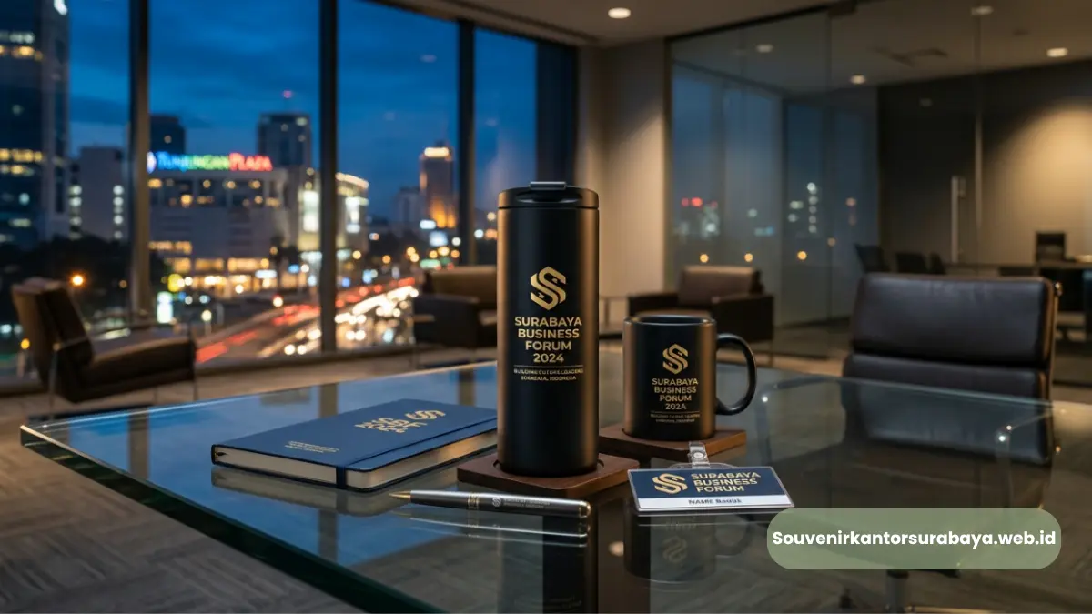 Souvenir untuk Seminar Surabaya Custom Logo Perusahaan Anda